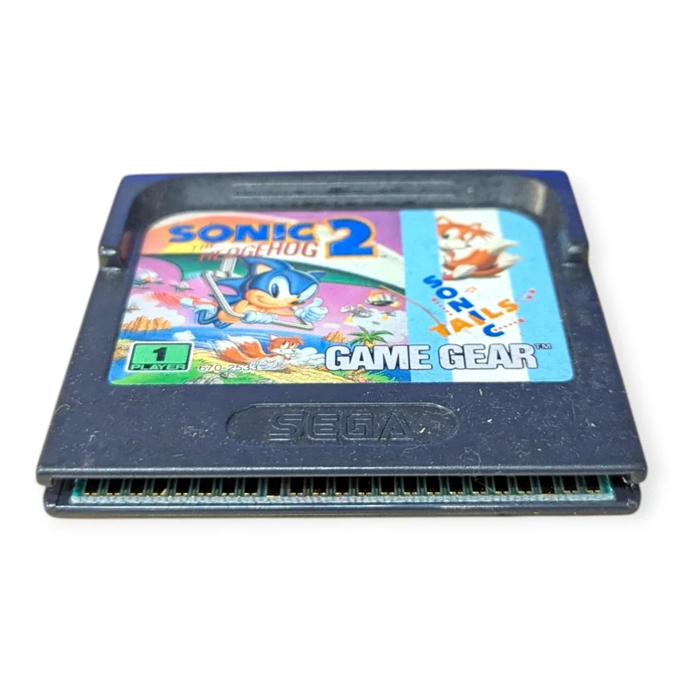 Sega Game Gear Sonic the Hedgehog 2 Video Game Cartridge Only Made in‎ Japan